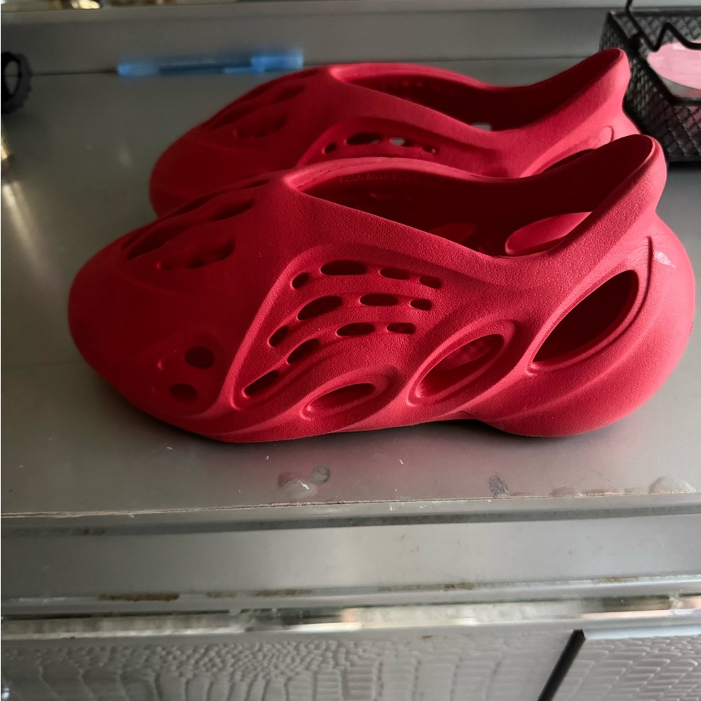 Yeezy Red Loafers & Slip-Ons